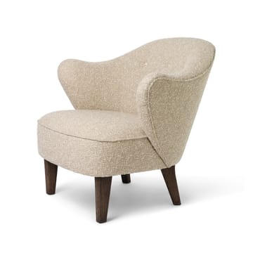 Poltrona Ingeborg - Beige Sahco Zero, gambe in rovere affumicato - Audo Copenhagen