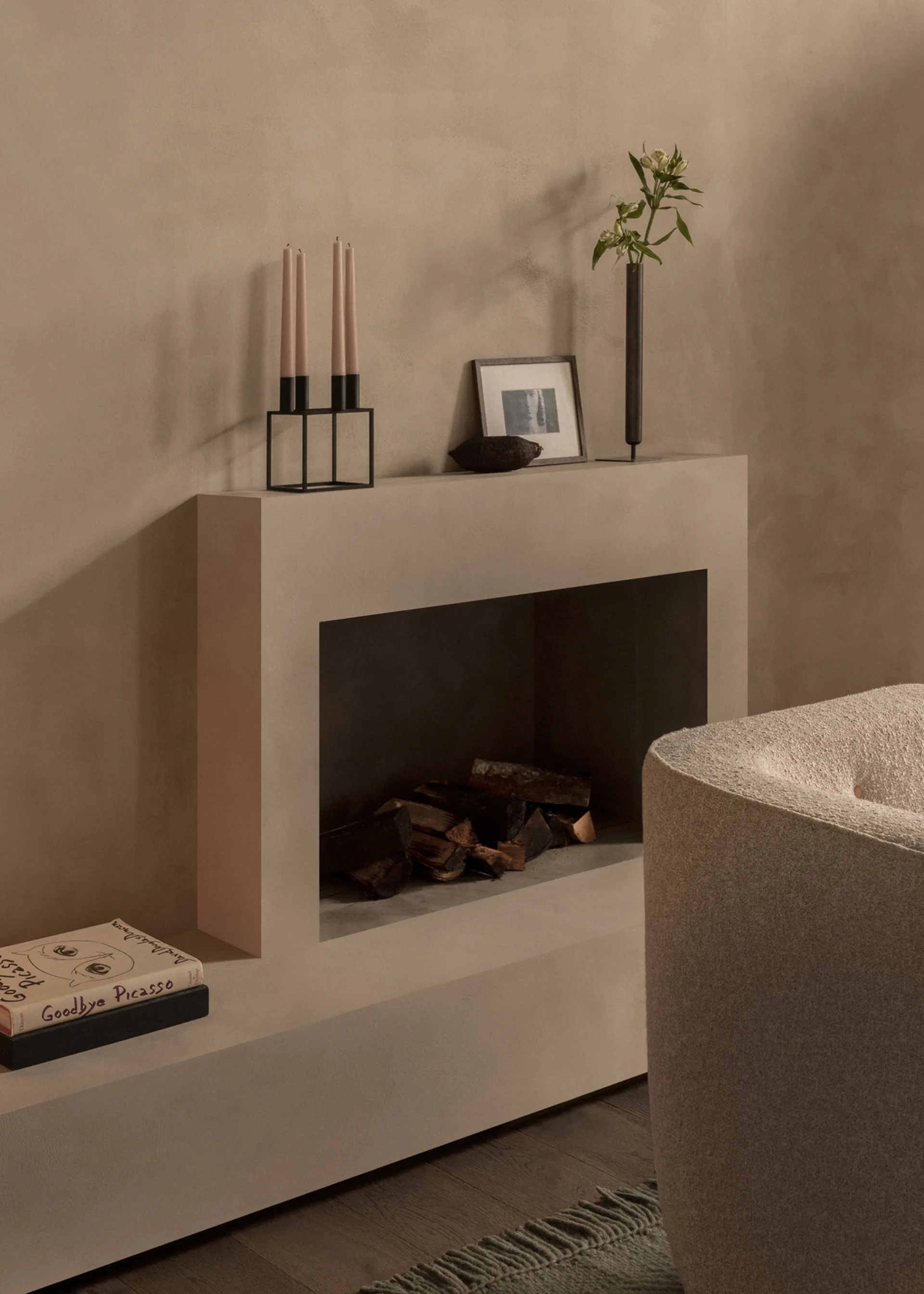 Portacandele Kubus 4, nero Audo Copenhagen