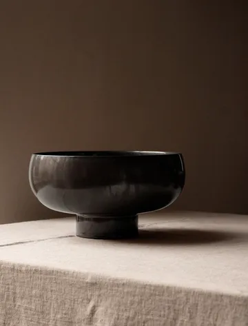 Portafrutta New Norm Ø 25 cm - Dark glazed - Audo Copenhagen