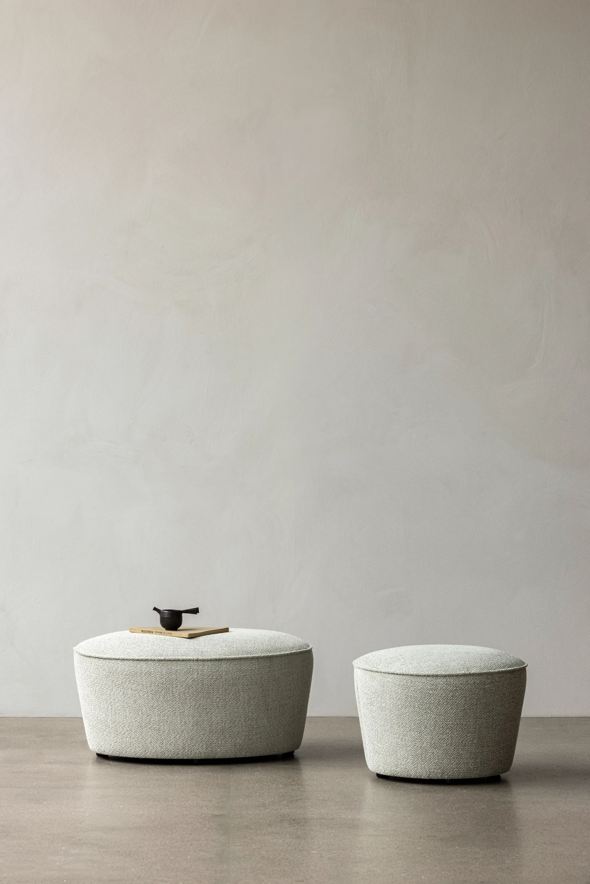 Pouf Cairn Ø 60 cm, Safire 006 Audo Copenhagen