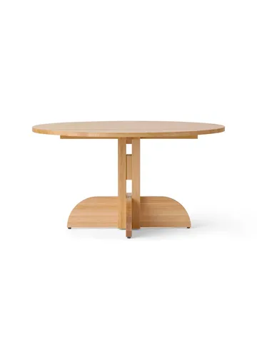 Puffin Dining Table in rovere massello Natural - Rovere naturale, Ø140 cm - Audo Copenhagen