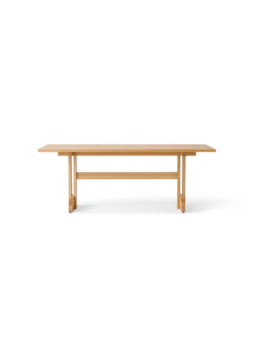 Puffin Dining Table in rovere massello Natural - Rovere naturale, 200x95 cm - Audo Copenhagen