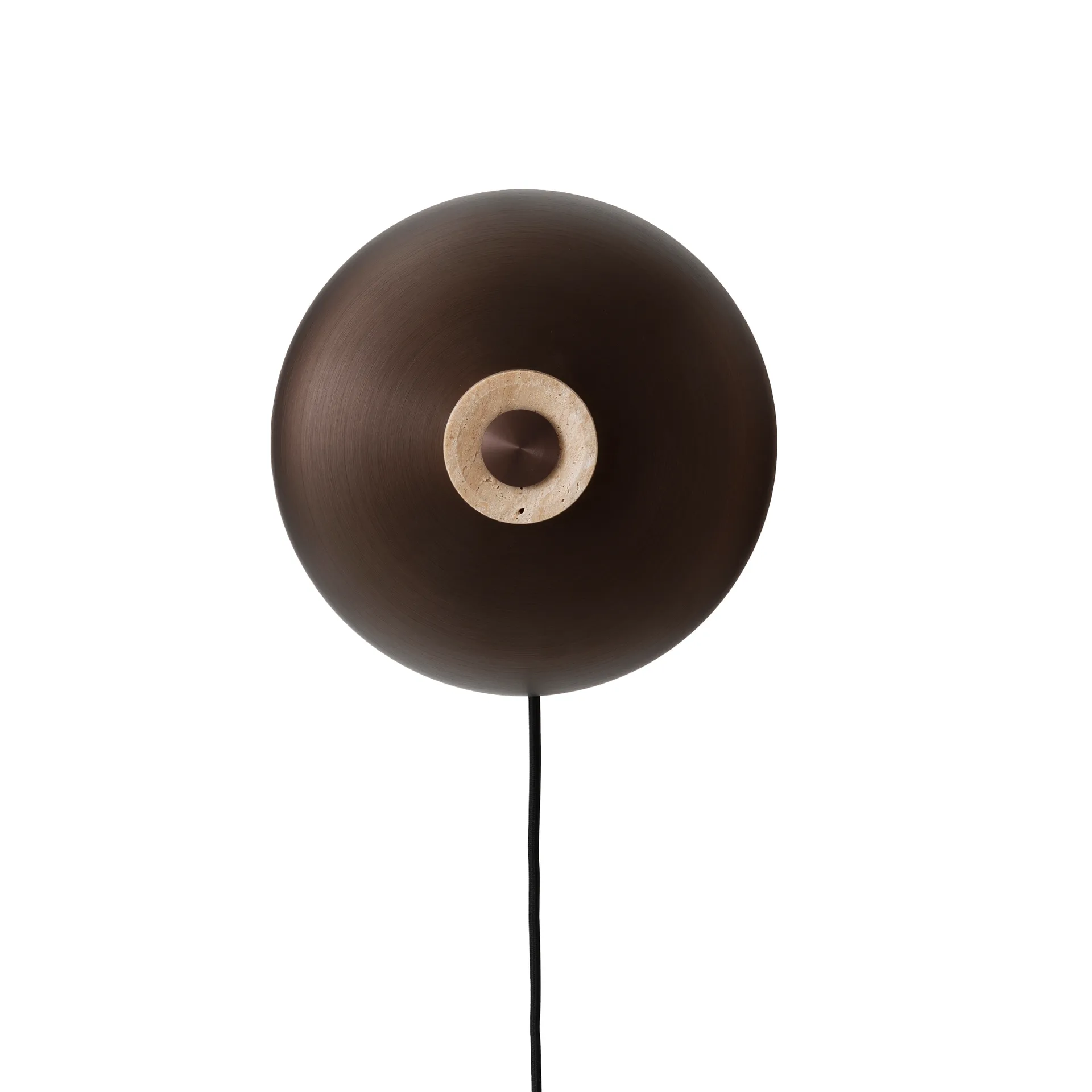 Reverse lampada da parete, Bronzed aluminium Audo Copenhagen