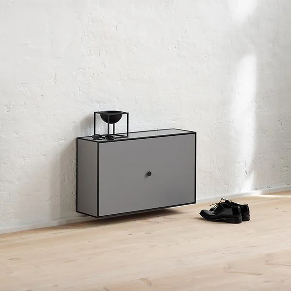 Scarpiera Frame, grigio scuro Audo Copenhagen