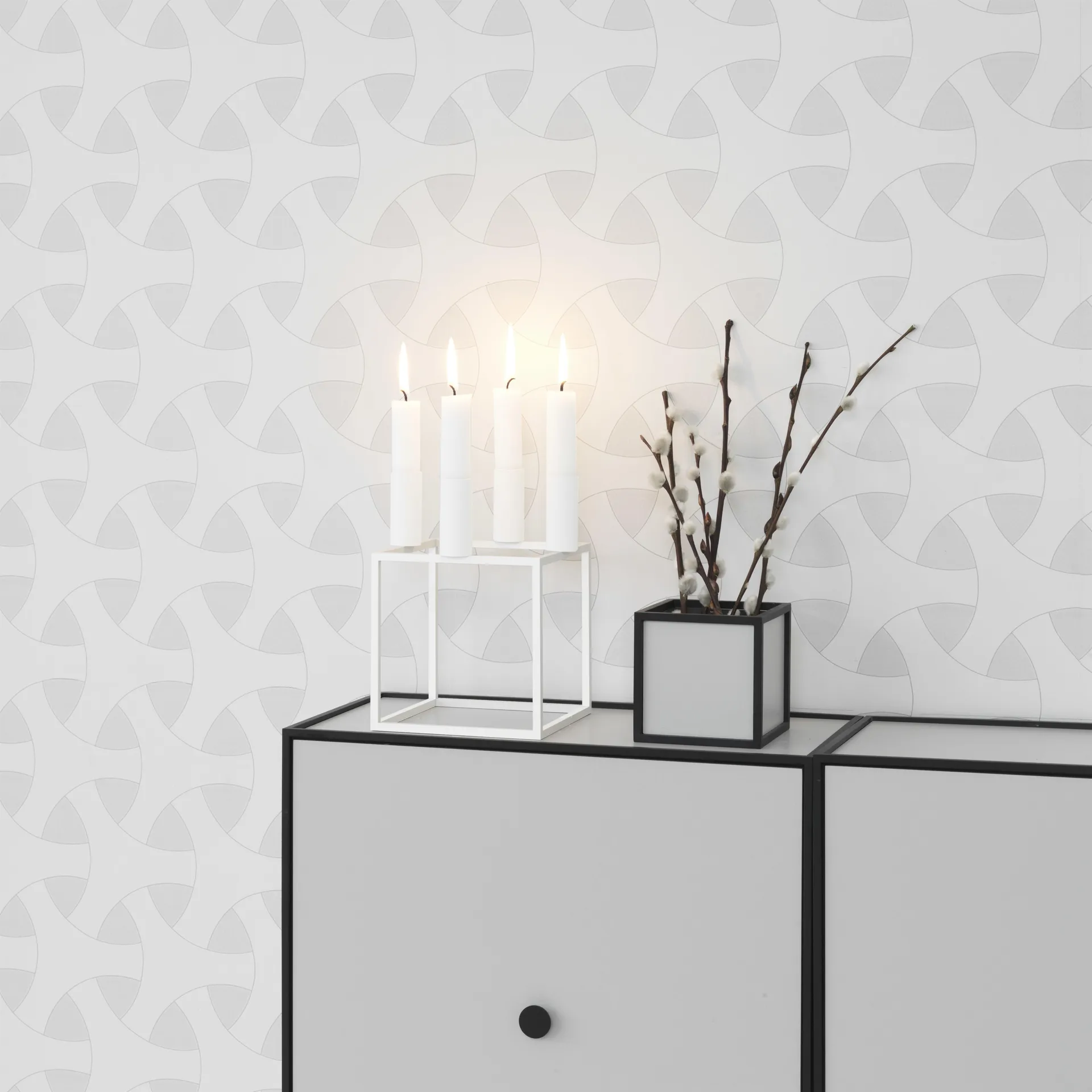 Scatola con coperchio Frame 10, grigio chiaro Audo Copenhagen