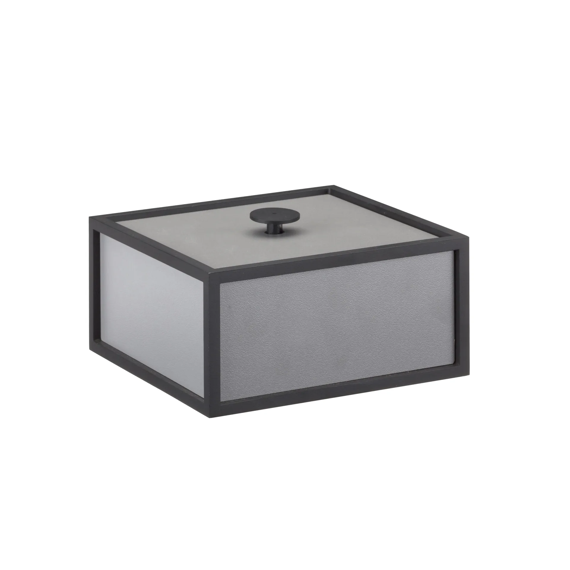 Scatola con coperchio Frame 14, grigio scuro Audo Copenhagen