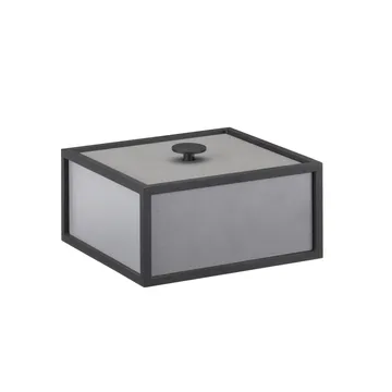 Scatola con coperchio Frame 14 - grigio scuro - Audo Copenhagen