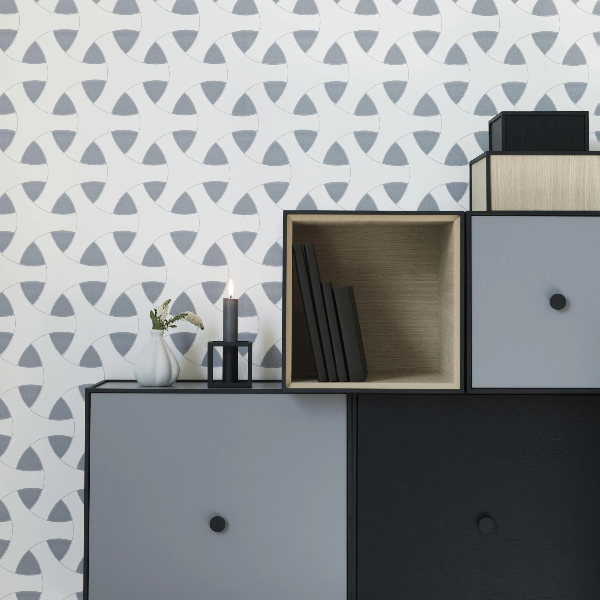 Scatola con coperchio Frame 20, rovere Audo Copenhagen