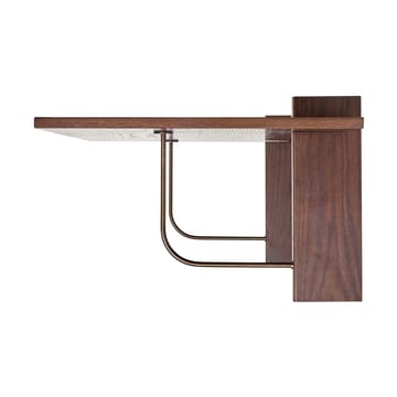 Scrivania Corbel 100x45cm - Dark stained oak - Audo Copenhagen