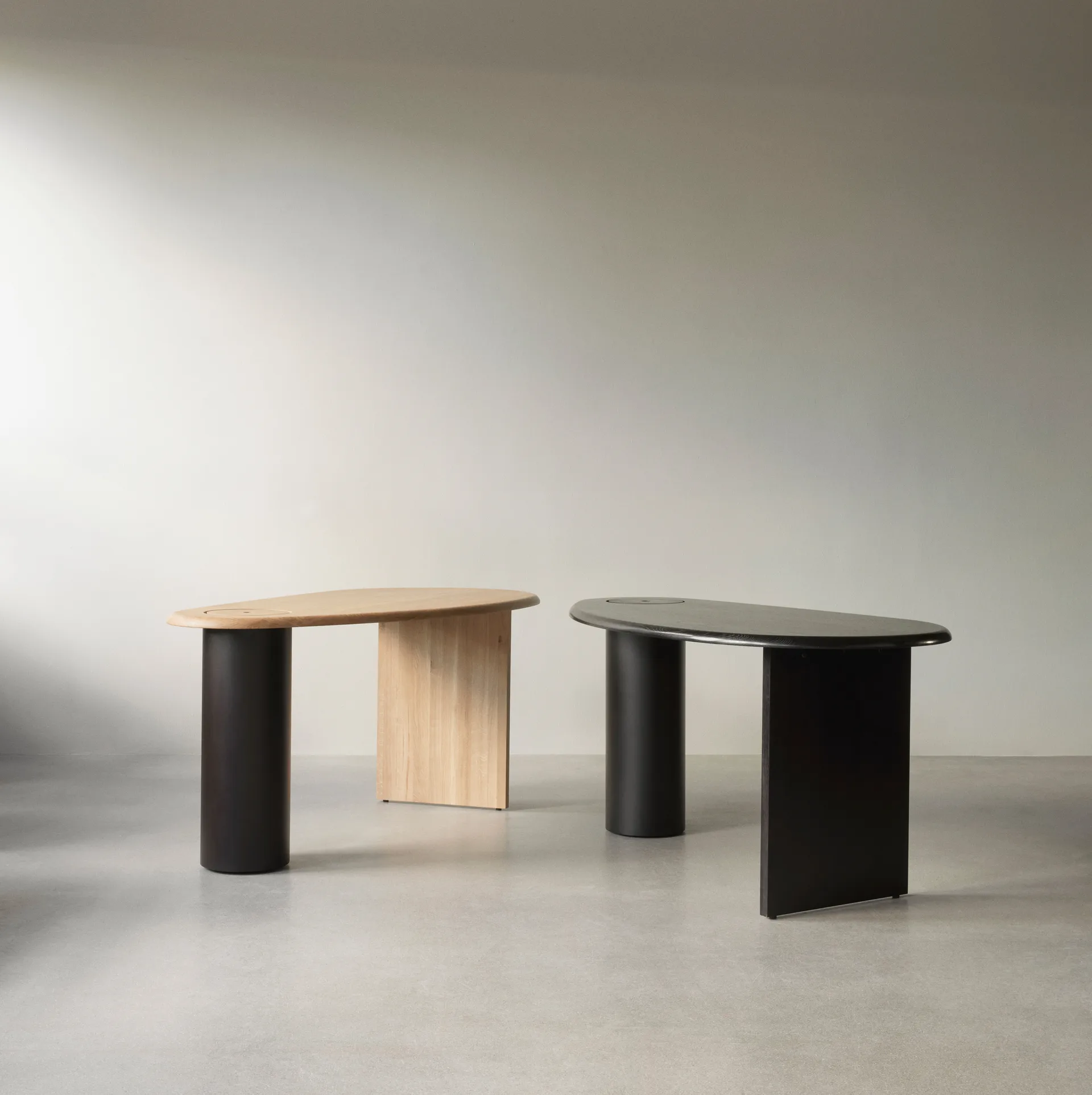 Scrivania The Eclipse desk, Natural Oak Audo Copenhagen