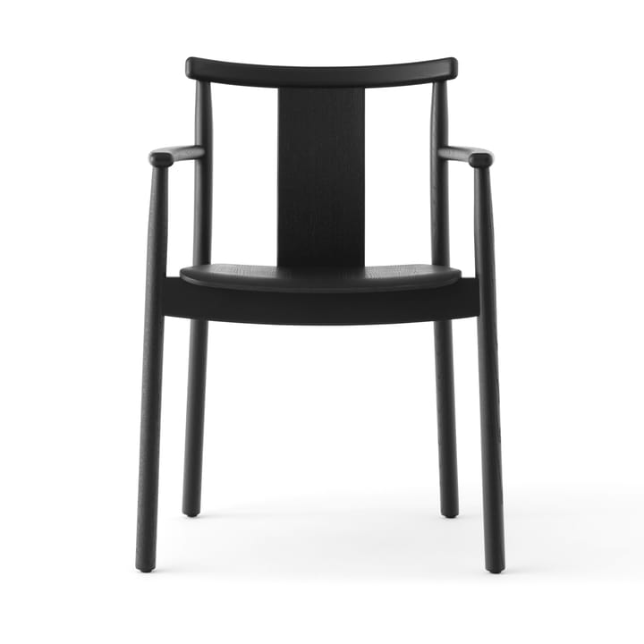 Sedia con braccioli Merkur, Nero Audo Copenhagen