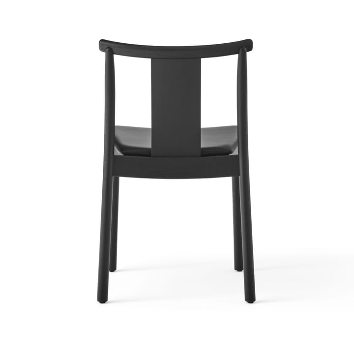 Sedia con cuscino Merkur, Nero, Dakar 0842 nero Audo Copenhagen