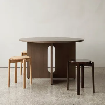 Sgabello Passage - Rovere laccato scuro - Audo Copenhagen