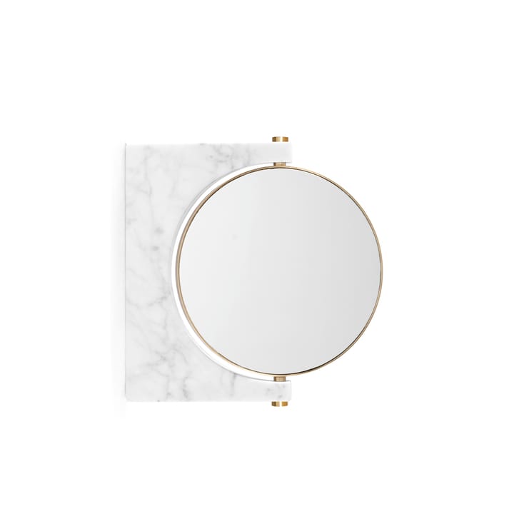 Specchio Pepe Marble - marmo bianco, da parete - Audo Copenhagen