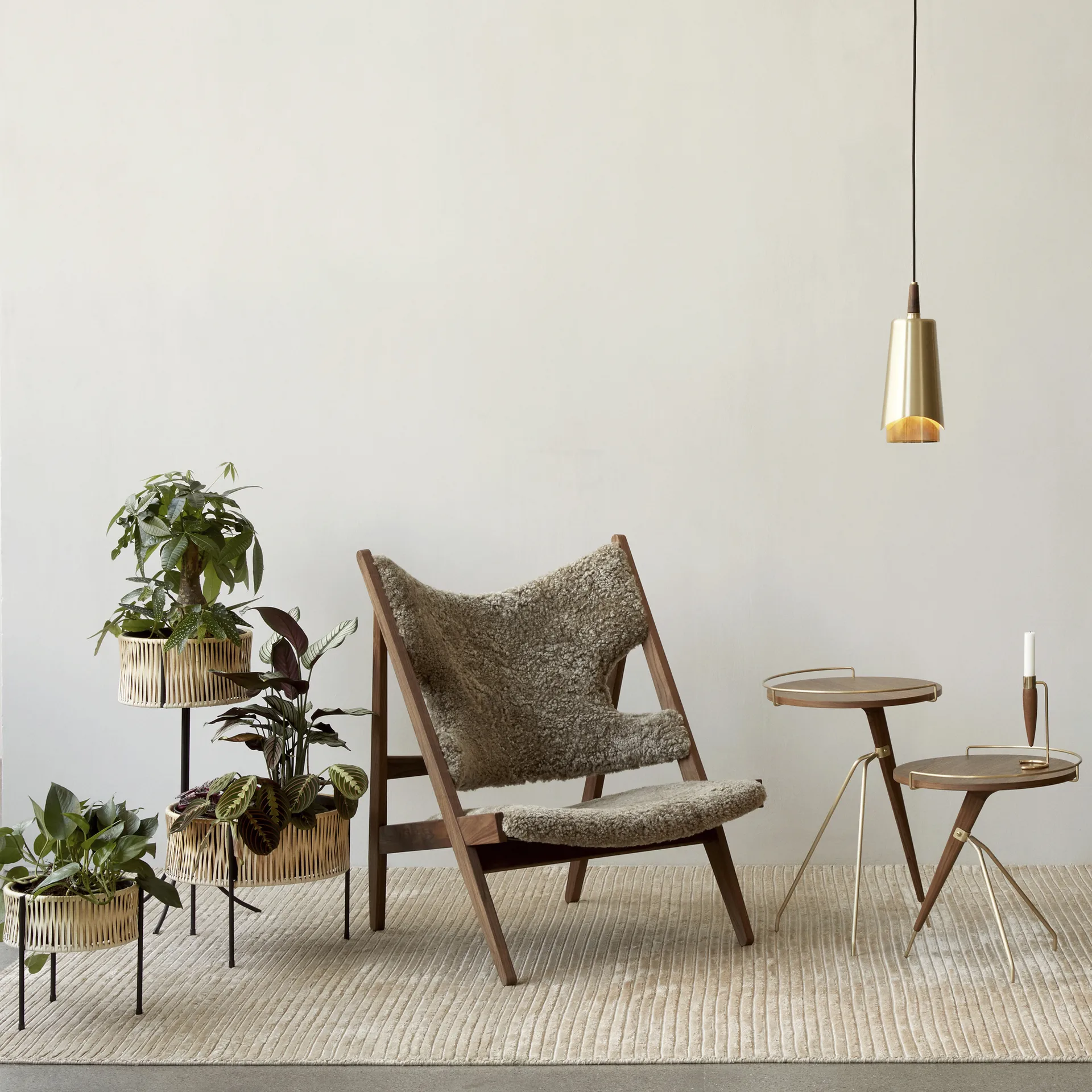 Tappeto Houkime 170x240 cm, Beige Audo Copenhagen