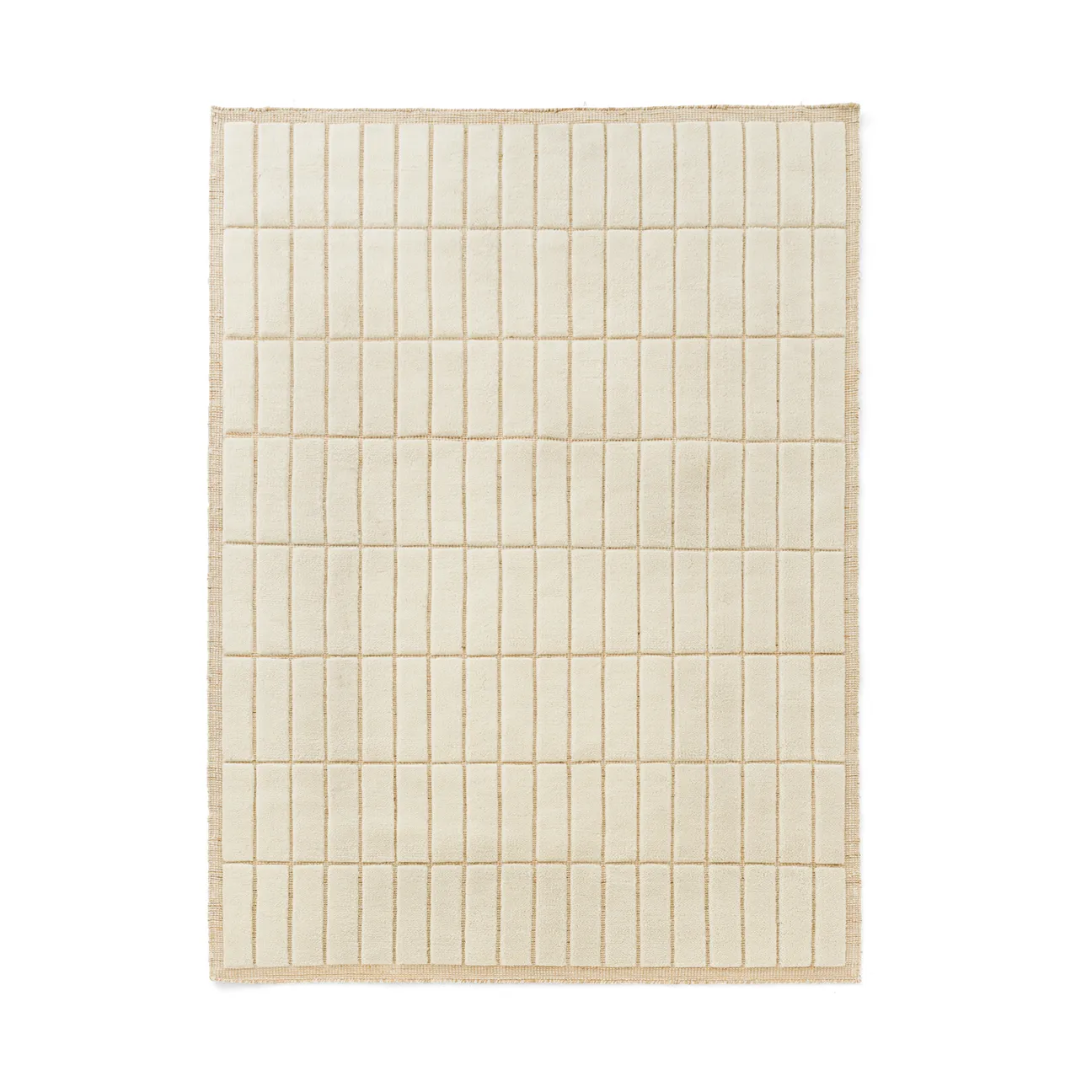Tappeto Tile, Ivory, 170x240 cm Audo Copenhagen