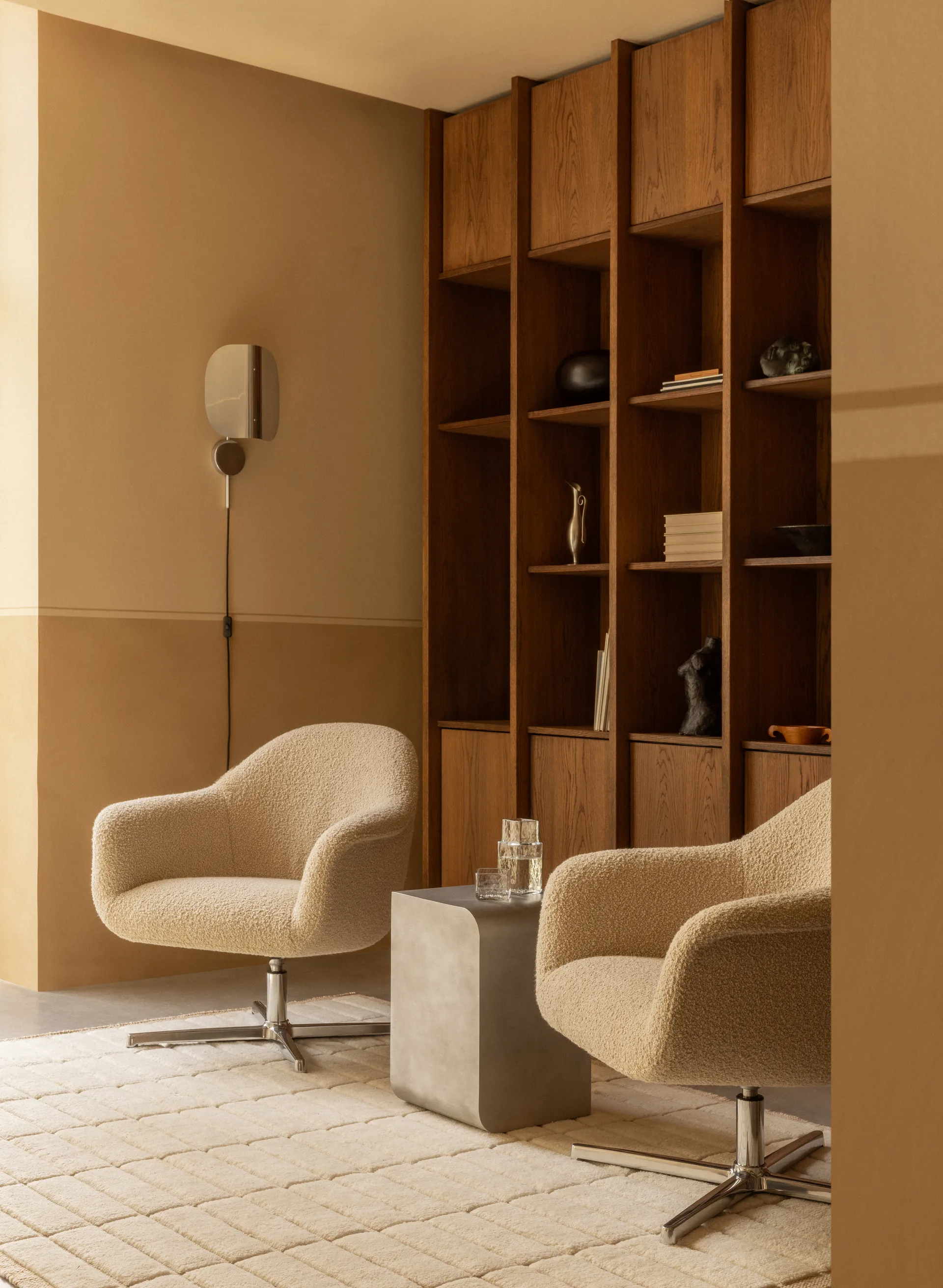 Tappeto Tile, Ivory, 170x240 cm Audo Copenhagen