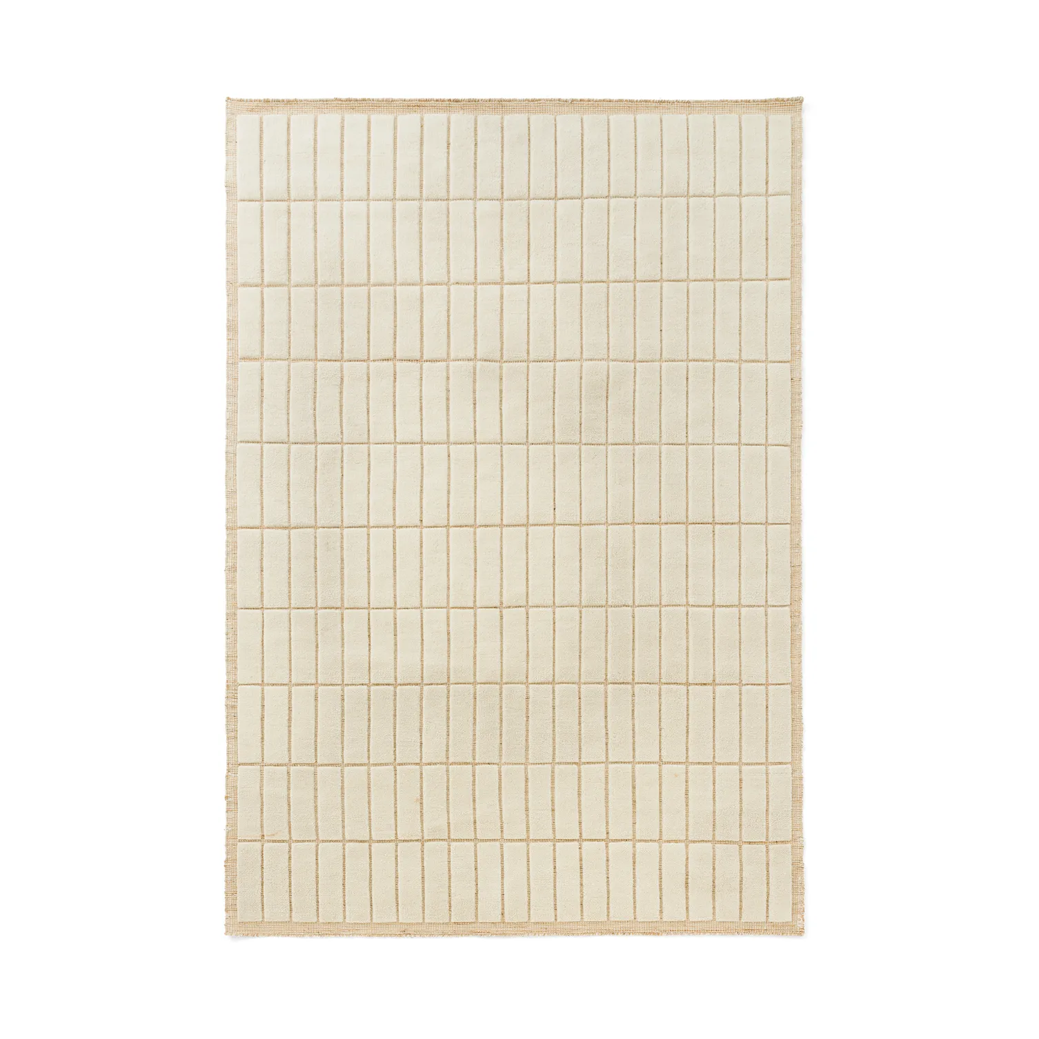 Tappeto Tile, Ivory, 200x300 cm Audo Copenhagen