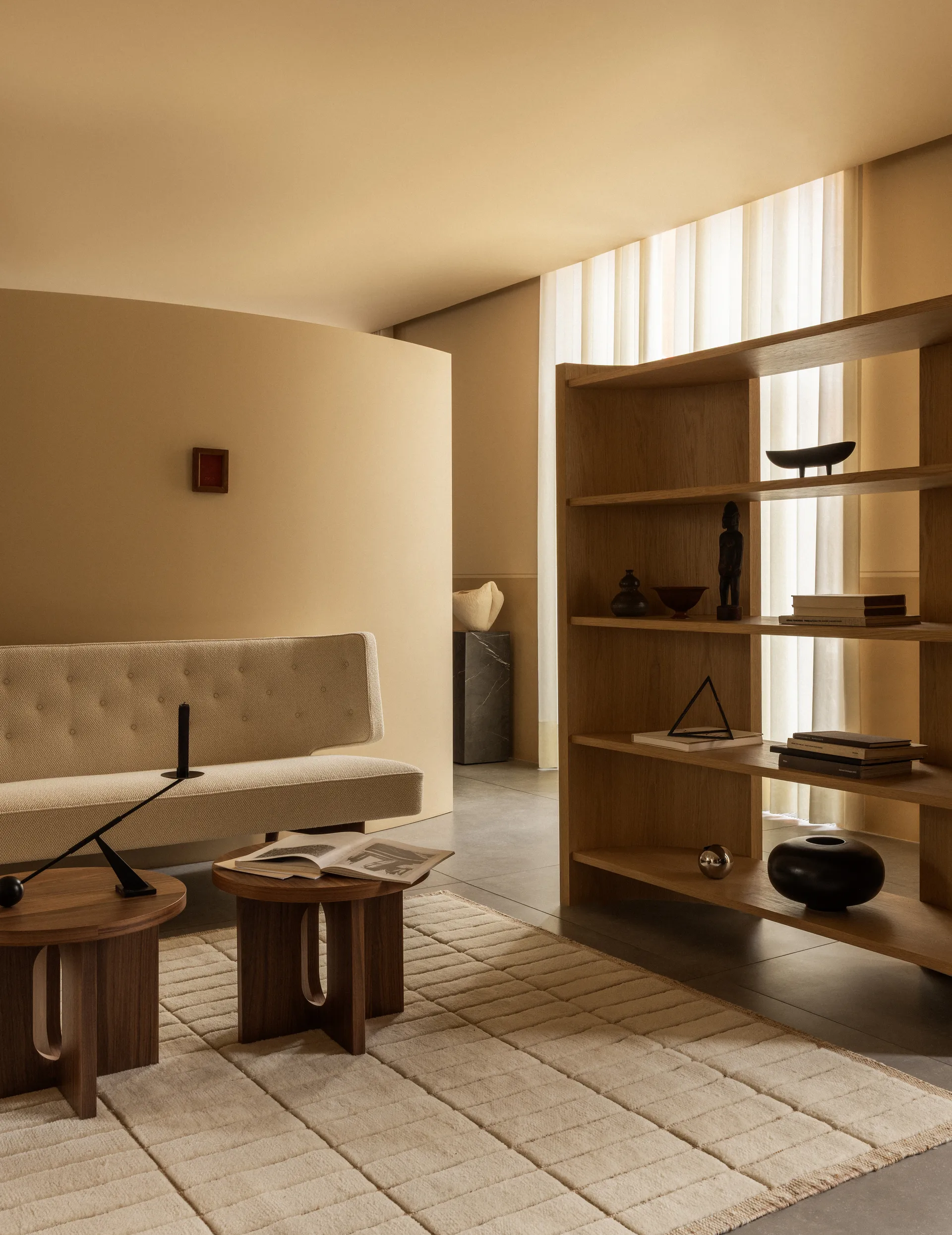 Tappeto Tile, Ivory, 200x300 cm Audo Copenhagen