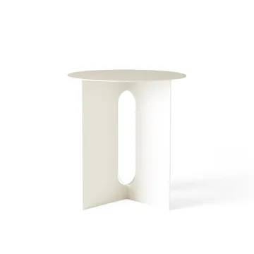 Tavolino Androgyne Ø40x43 cm - bianco avorio - Audo Copenhagen