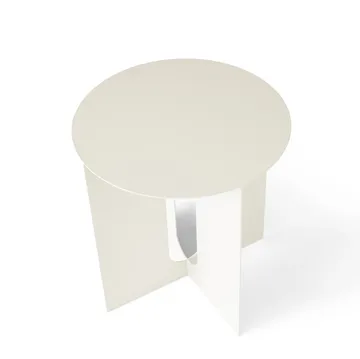 Tavolino Androgyne Ø40x43 cm - bianco avorio - Audo Copenhagen
