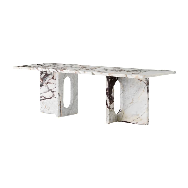 Tavolino da salotto Androgyne - marmo Calacatta viola - Audo Copenhagen