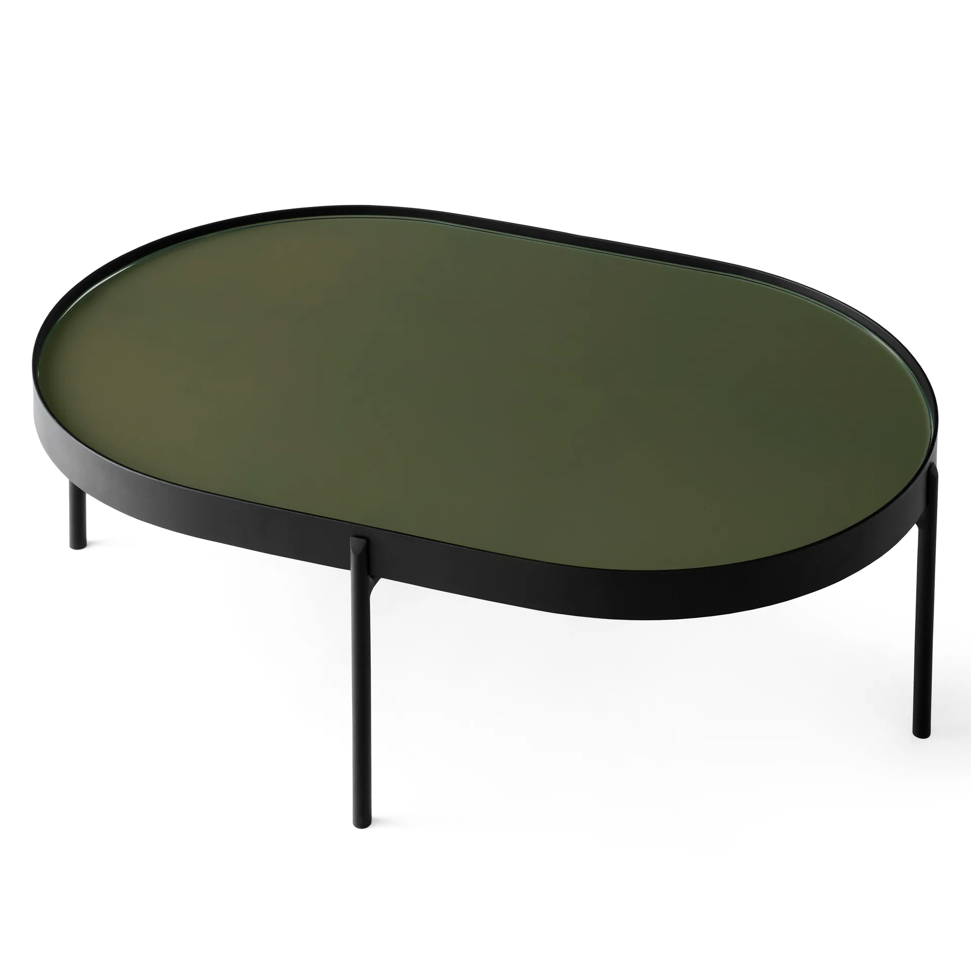 Tavolino NoNo L 59,5x96,5 cm, nero-grigio scuro Audo Copenhagen