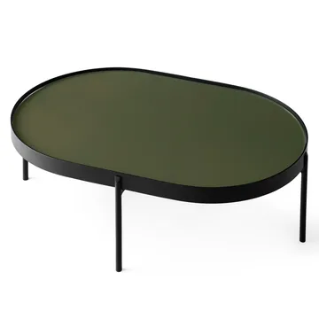 Tavolino NoNo L 59,5x96,5 cm - nero-grigio scuro - Audo Copenhagen