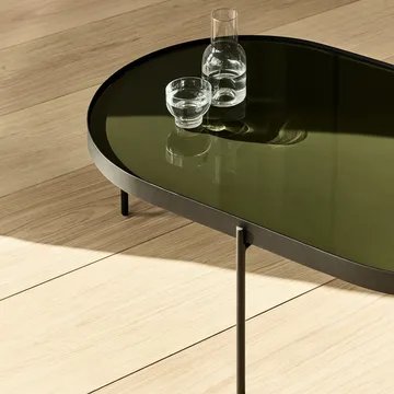 Tavolino NoNo L 59,5x96,5 cm - nero-grigio scuro - Audo Copenhagen