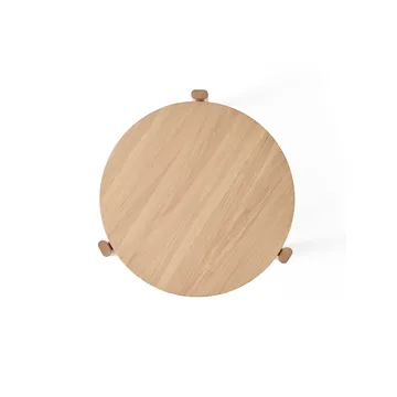 Tavolino Passage - Quercia, Ø50 cm - Audo Copenhagen