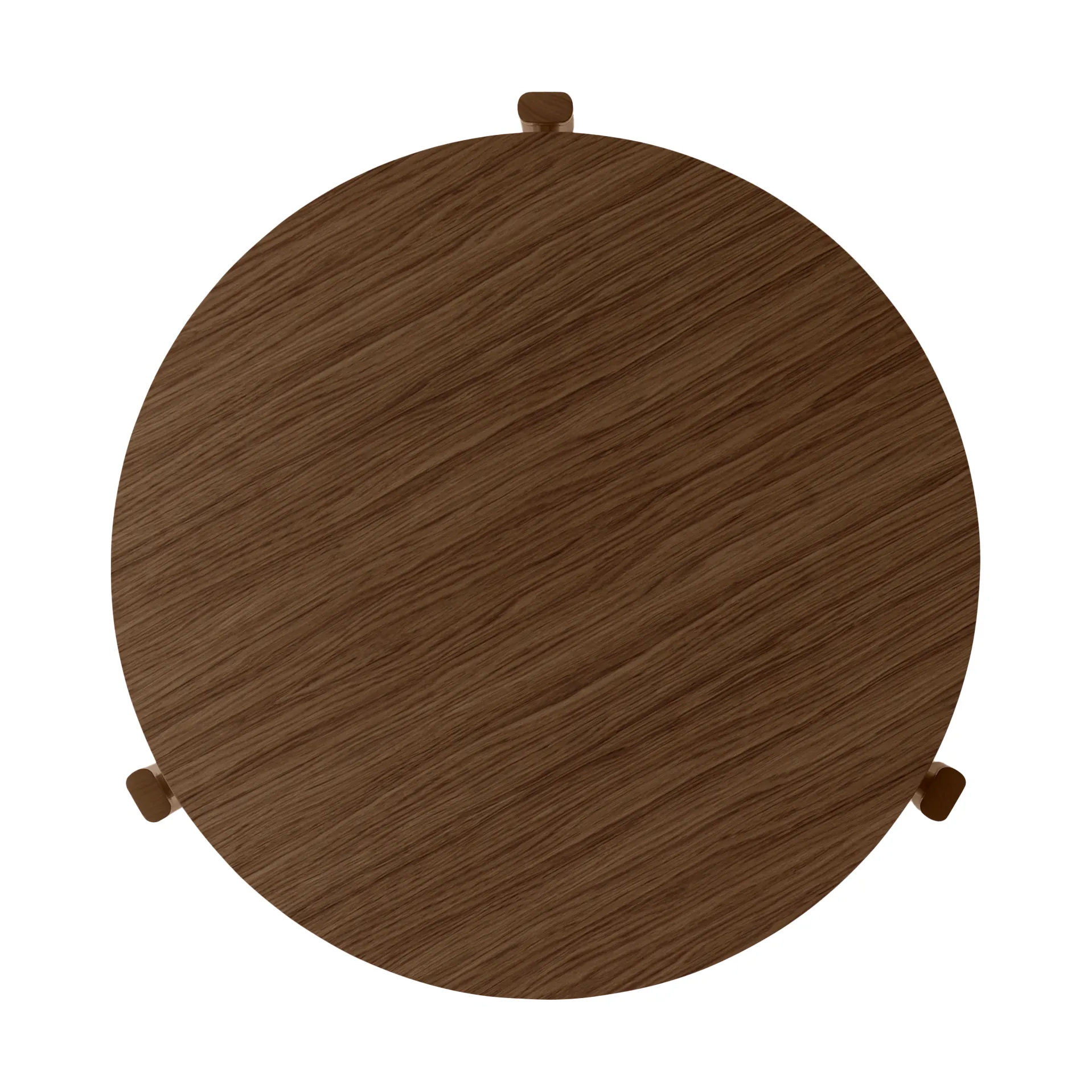 Tavolino Passage, Rovere tinto scuro, Ø70 cm Audo Copenhagen