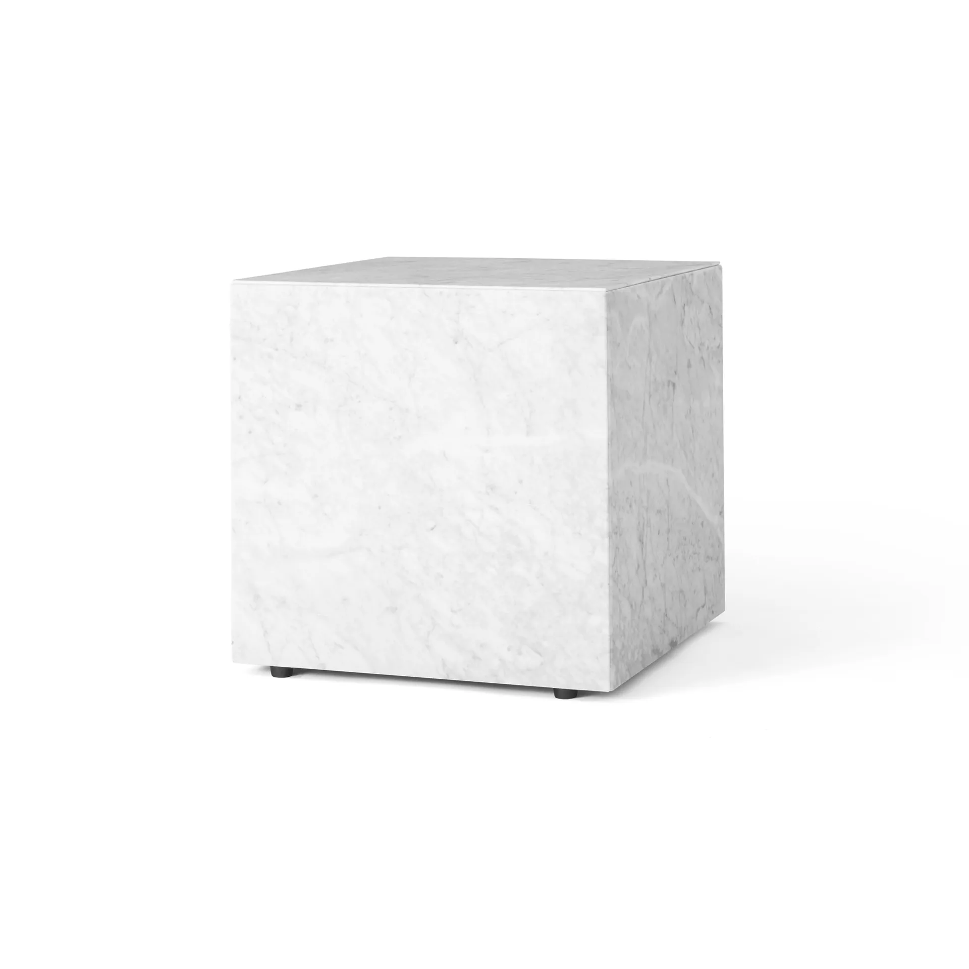 Tavolino Plinth, Bianco, cubo Audo Copenhagen