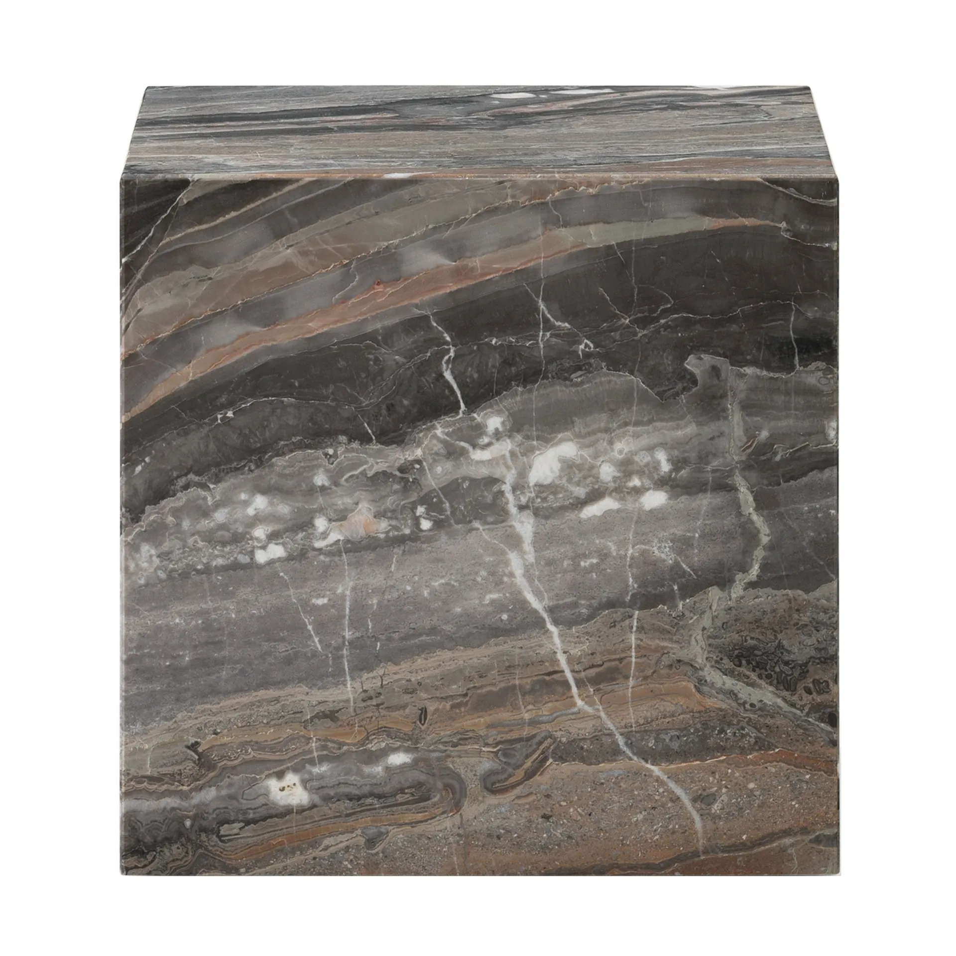 Tavolino Plinth, Grey galaxy, cube Audo Copenhagen