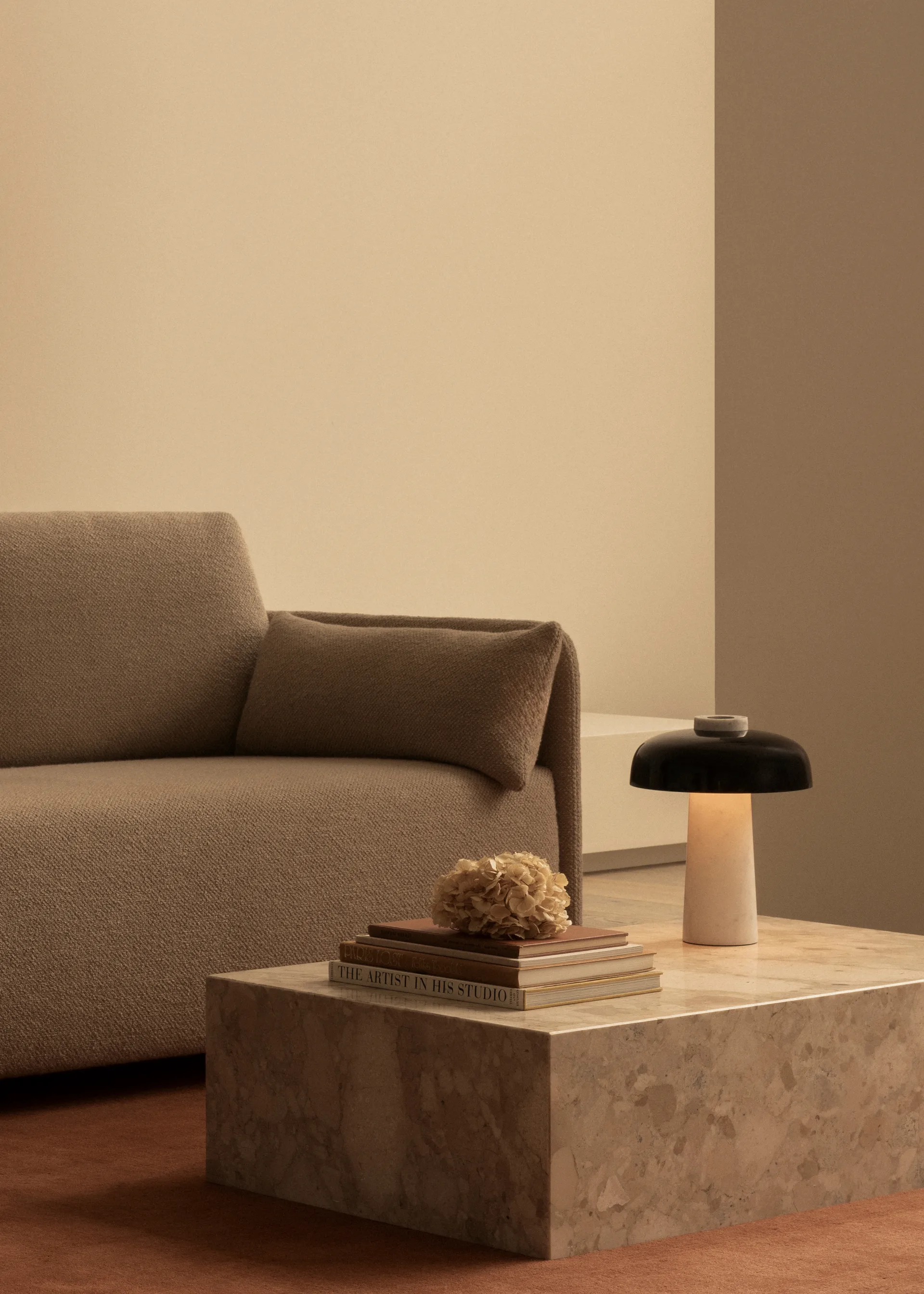 Tavolino Plinth, Grey galaxy, low Audo Copenhagen