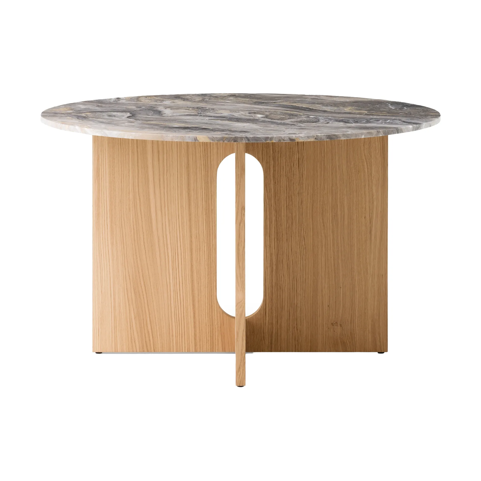 Tavolo da pranzo Androgyne, Grey galaxy-rovere non trattato Audo Copenhagen