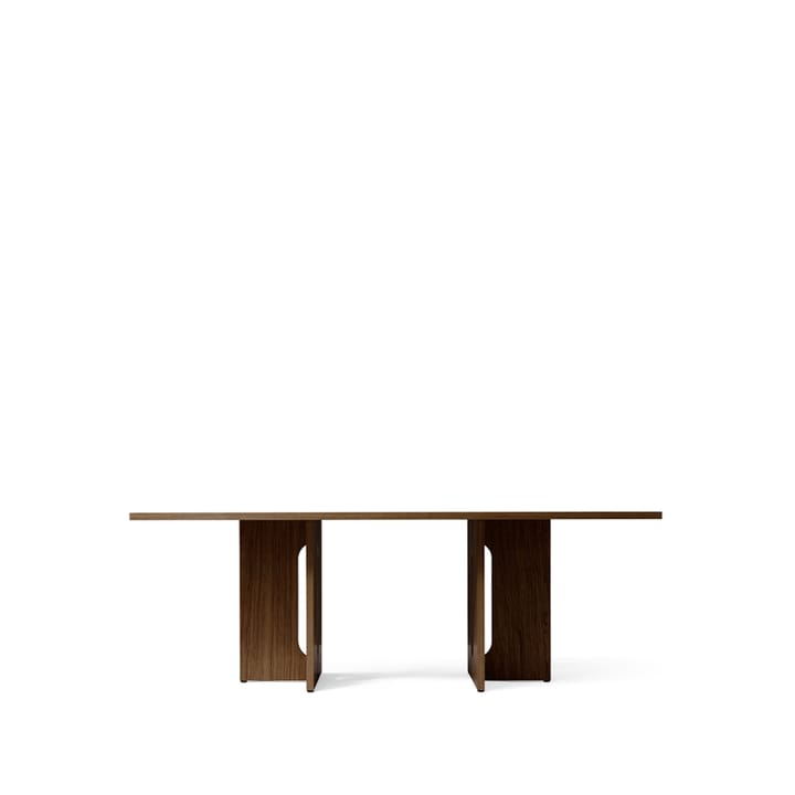 Tavolo da pranzo rettangolare Androgyne - Rovere macchiato scuro, 210x109 cm - Audo Copenhagen