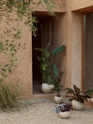 Vaso da fiori Plantas 32 cm - Avorio - Audo Copenhagen