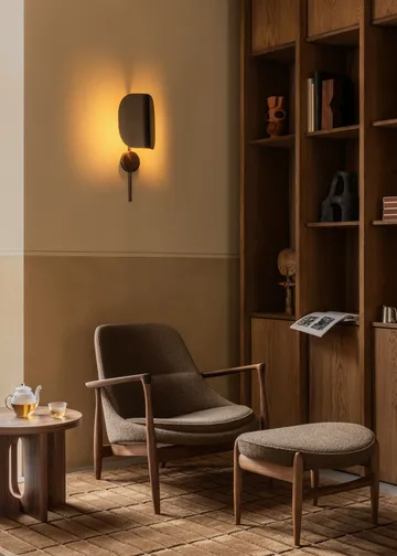 Wing applique da parete - Alluminio bronzato, 47 cm - Audo Copenhagen