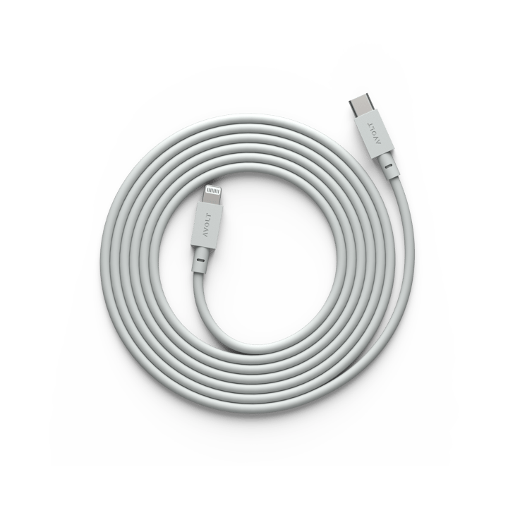 Cable 1 cavo di ricarica USB C a Lightning 2m - Gotland Gray - Avolt