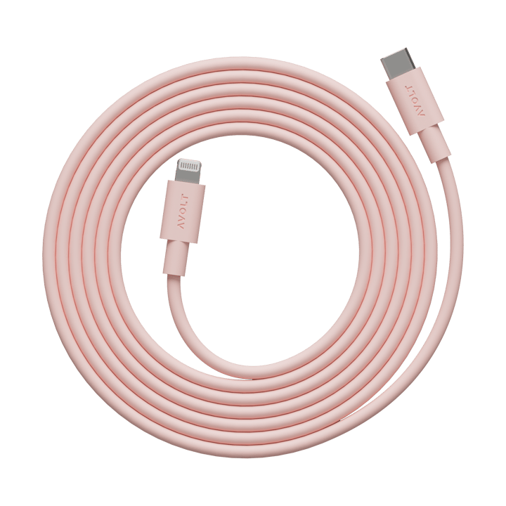 Cable 1 cavo di ricarica USB C a Lightning 2m - New Pink - Avolt