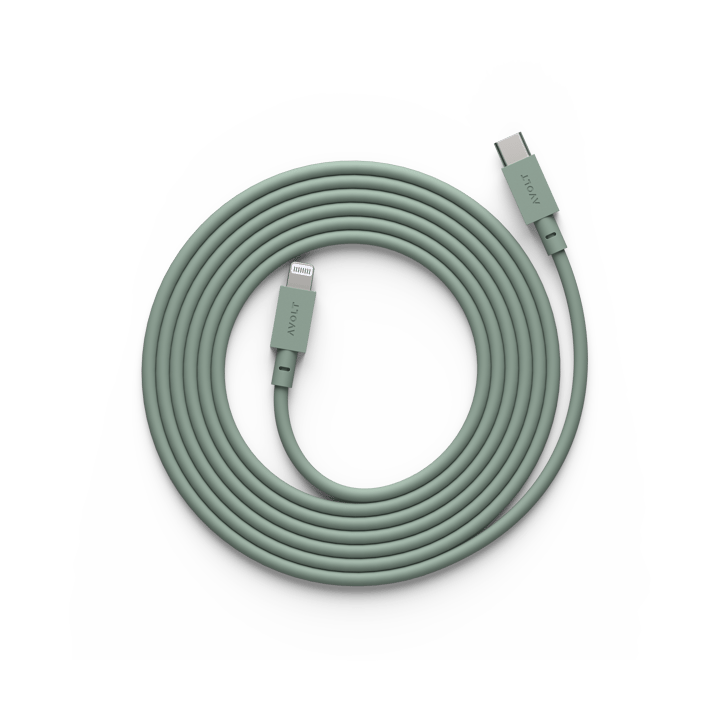Cable 1 cavo di ricarica USB C a Lightning 2m - Oak Green - Avolt