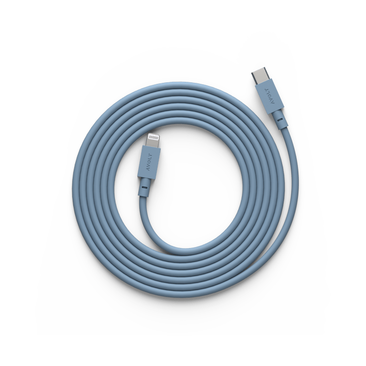 Cable 1 cavo di ricarica USB C a Lightning 2m - Shark Blue - Avolt