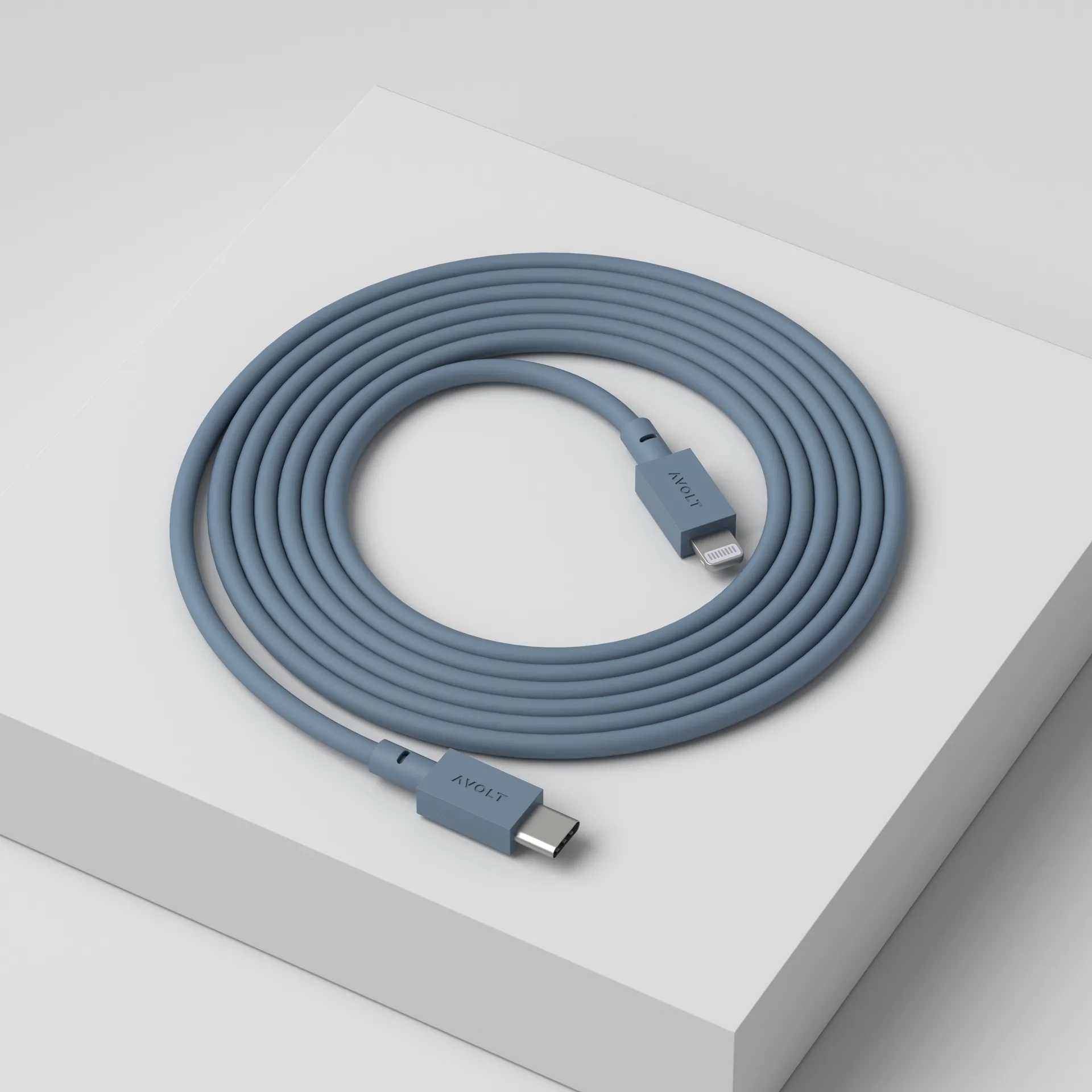 Cable 1 cavo di ricarica USB C a Lightning 2m, Shark Blue Avolt