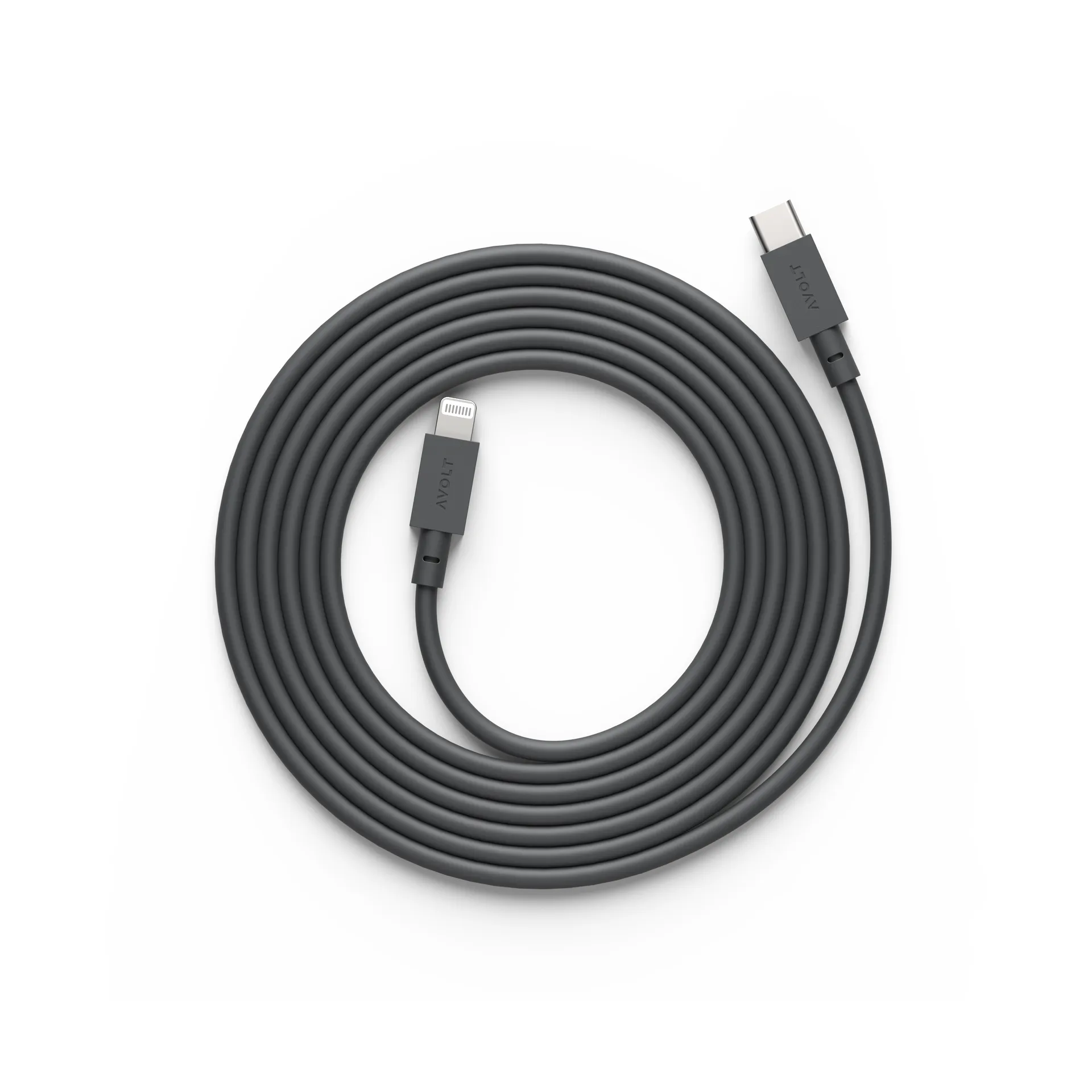 Cable 1 cavo di ricarica USB C a Lightning 2m, Stockholm Black Avolt