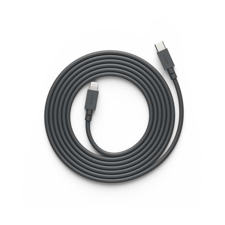Cable 1 cavo di ricarica USB C a Lightning 2m - Stockholm Black - Avolt
