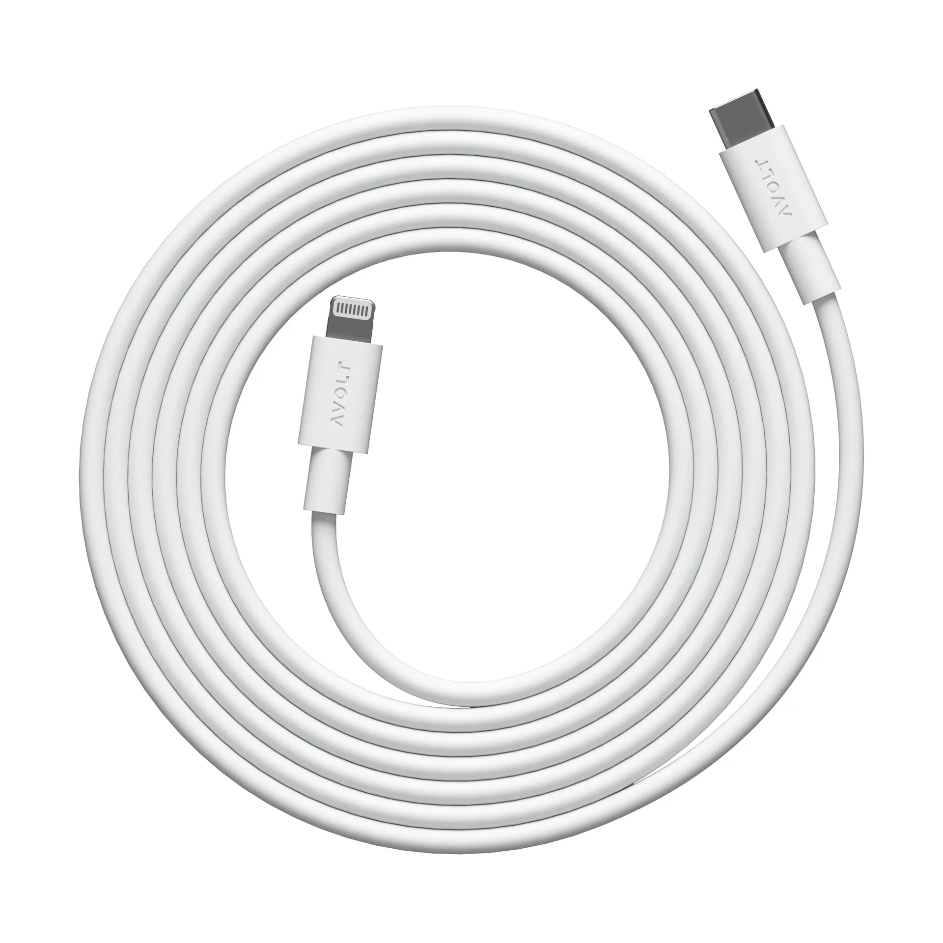 Cable 1 cavo di ricarica USB C a Lightning 2m, White Martinelli Luce Edition Avolt