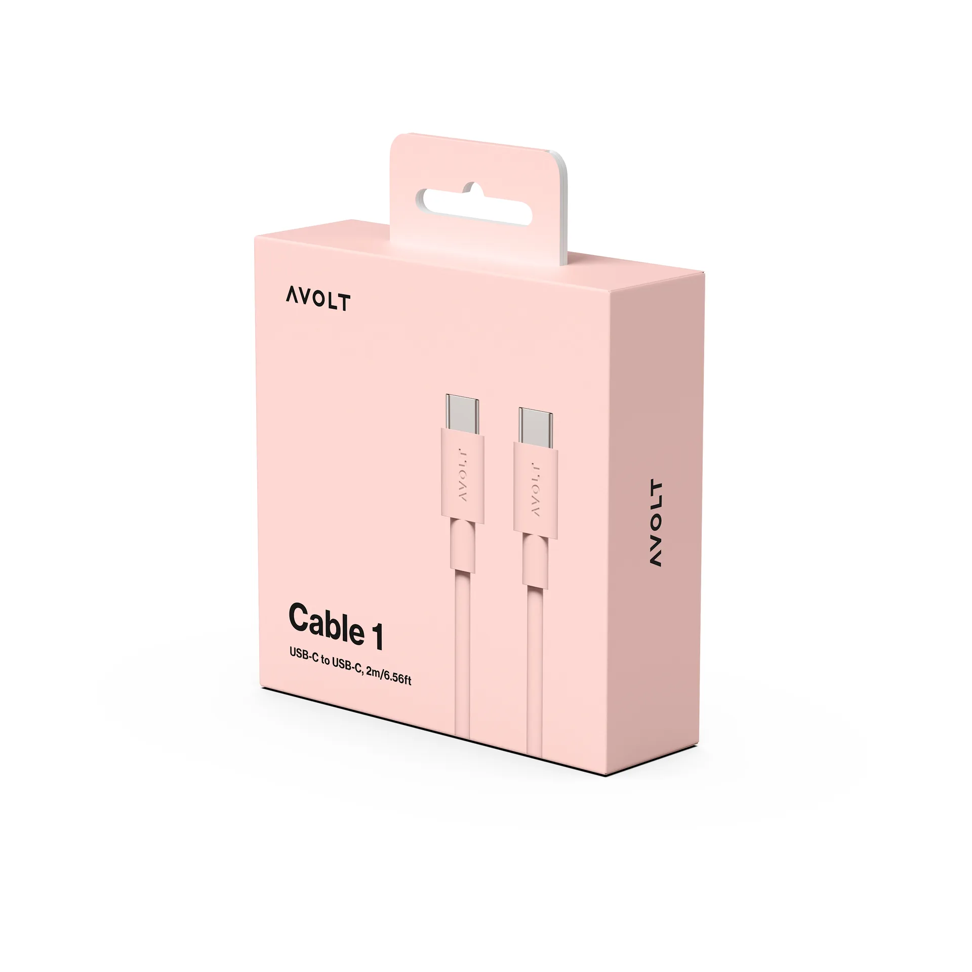 Cable 1 Cavo di ricarica USB-C a USB-C 2 m, New Pink Avolt