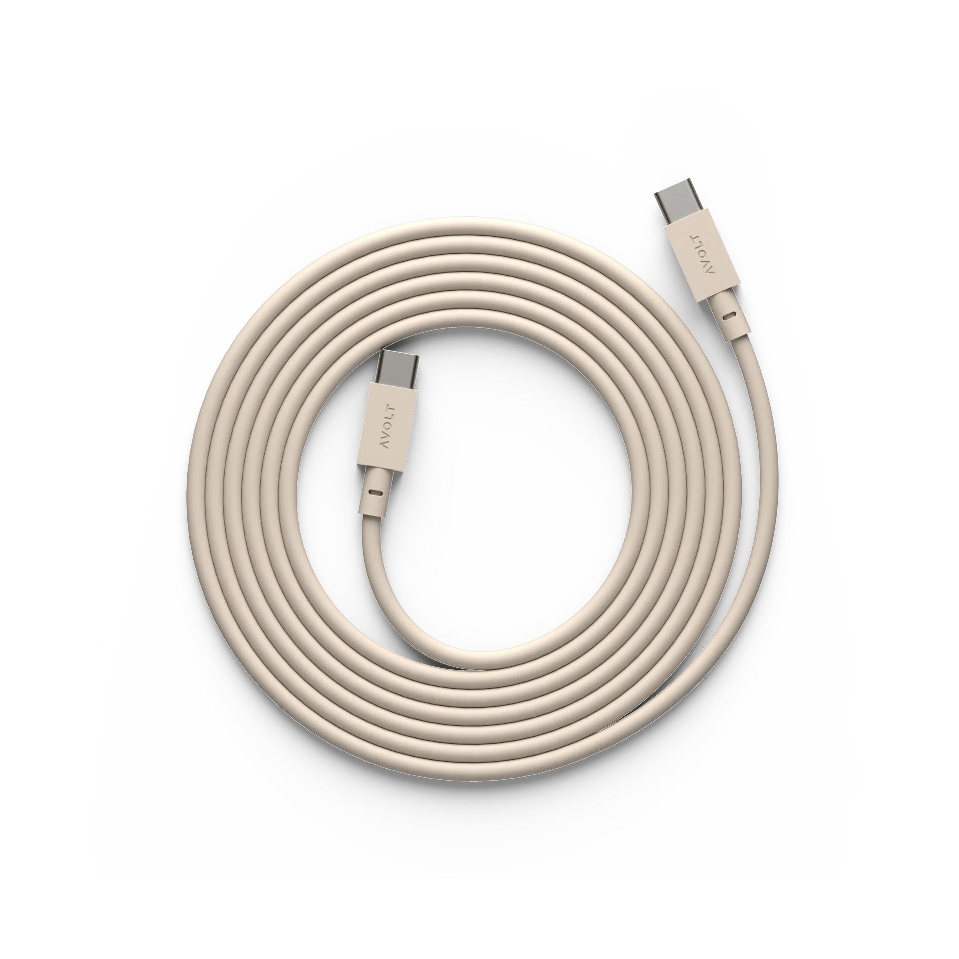 Cable 1 Cavo di ricarica USB-C a USB-C 2 m, Nomad sand Avolt