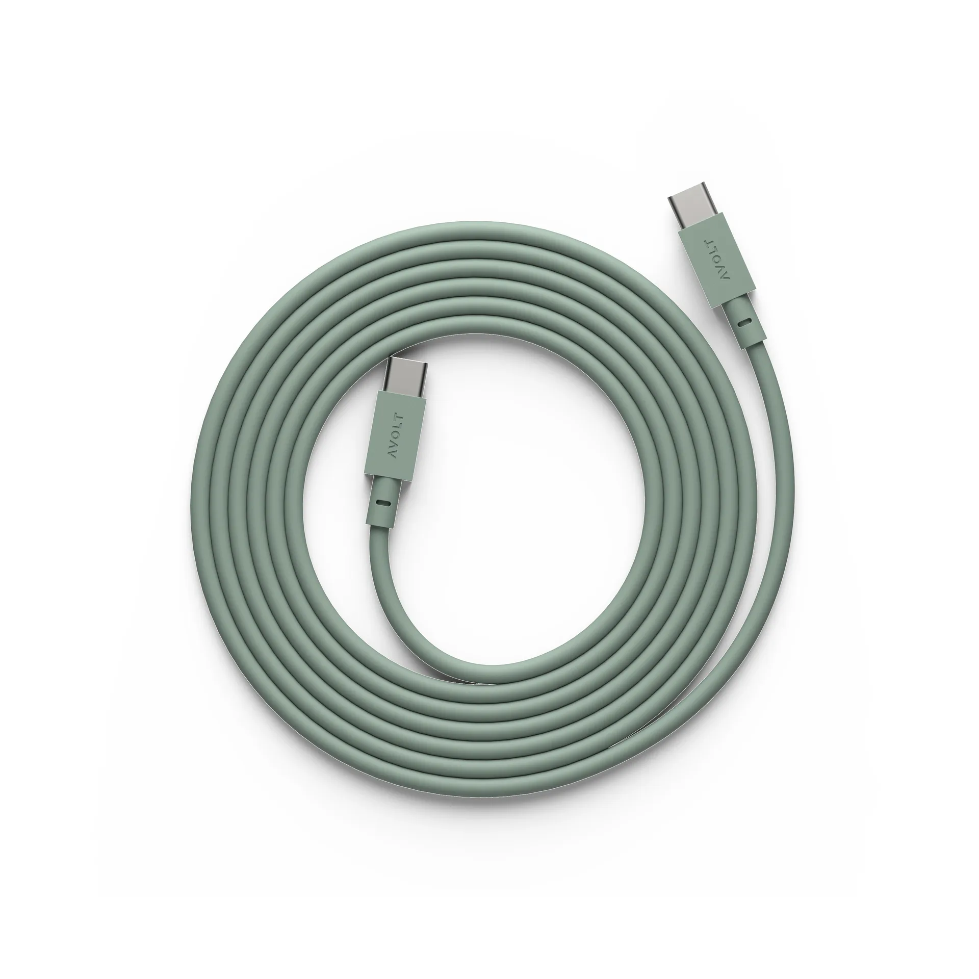 Cable 1 Cavo di ricarica USB-C a USB-C 2 m, Oak green Avolt
