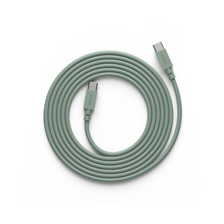 Cable 1 Cavo di ricarica USB-C a USB-C 2 m - Oak green - Avolt